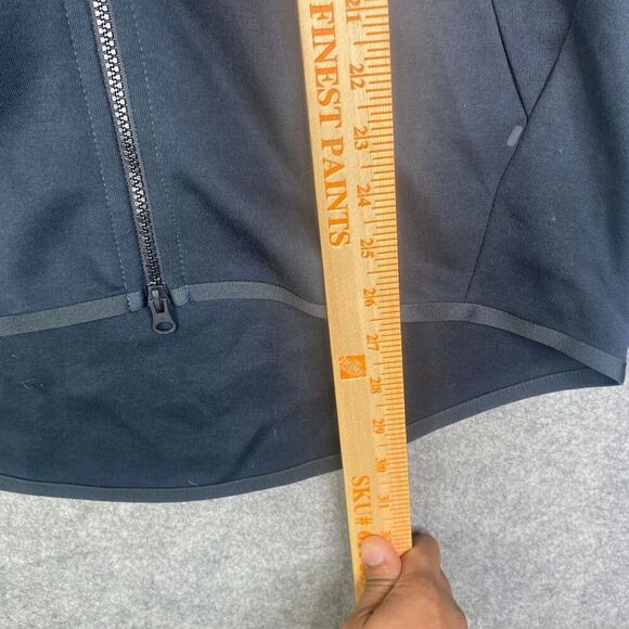 Nike Tech Fleece Windrunner Hoodie Jacket Jungle Green Black Sz M 885904 328 EUC - Picture 7 of 8